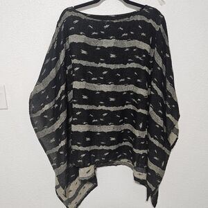 100% Wool Pancho made in Japan